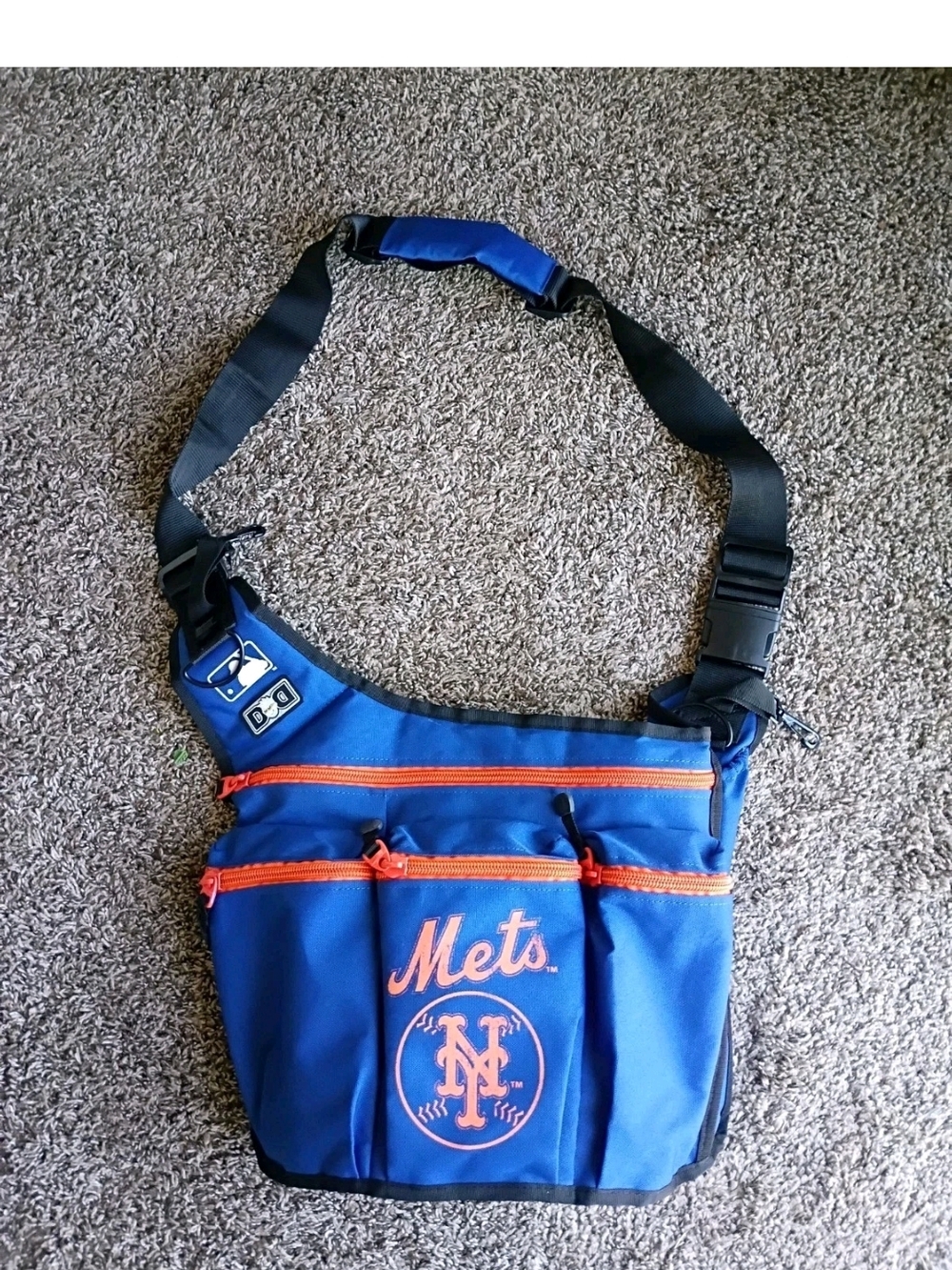 New York Mets Diaper Dude Diaper Bag for Men MLB Sports Baseball Dad